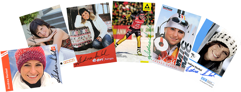 Andrea's Autogramme